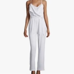 Nwt!!!!$75 retail!!!White Nicole Miller size 14 romper